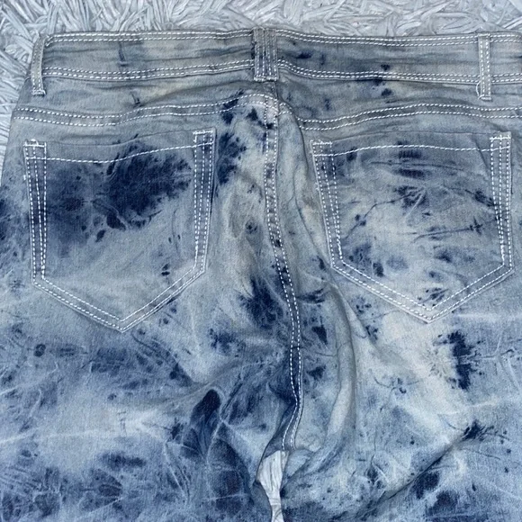 EUC-Distressed stone-washed jeans - Picture 4 of 5